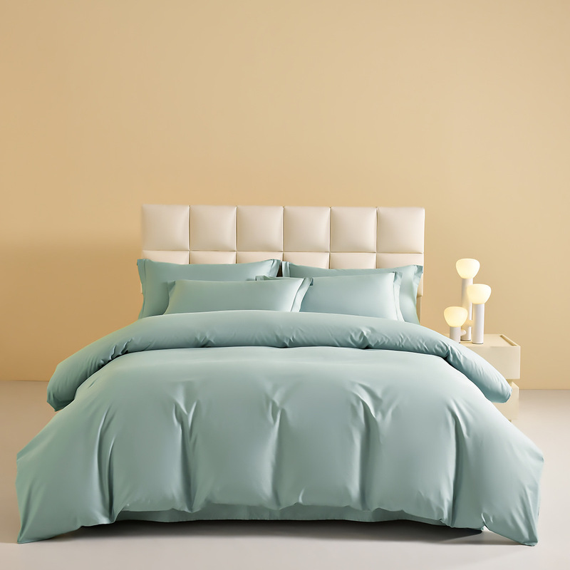 Mercury Home Textiles ベビーグレード 60S 新疆長繊維綿 4 点セット ライト高級サテン タイプ A 純綿|undefined