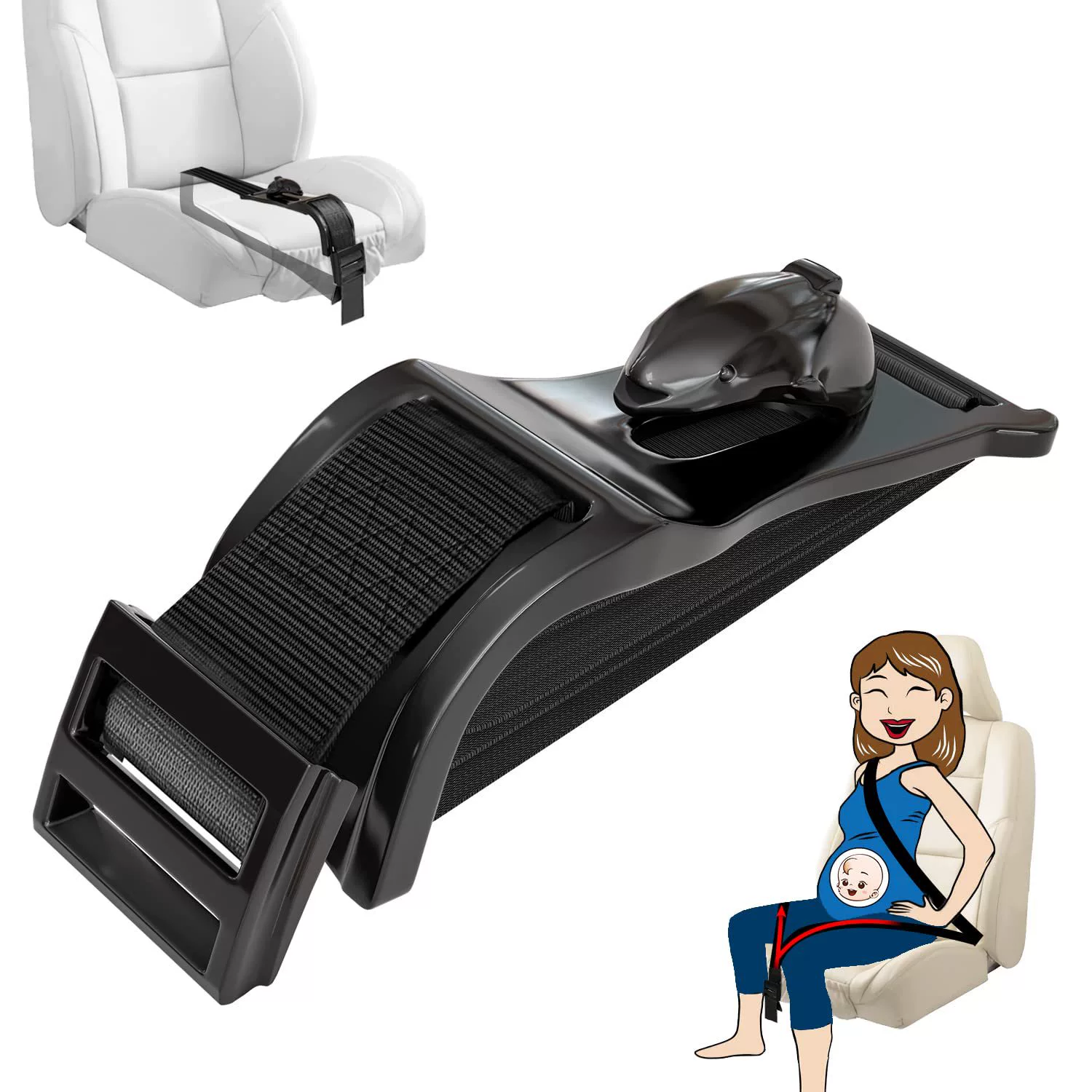 Ремень безопасности для беременных женщин автомобиля для вождения второго водителя специальное устройство для расширения артефакта против живота для беременных