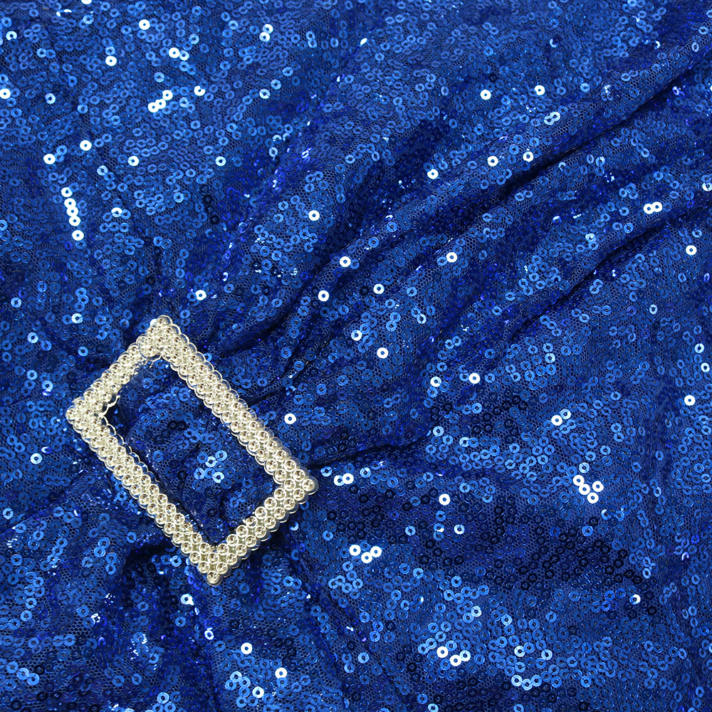Damen Paillettenkleid Mit Einem Schulterträger Und Beinschlitz_voghion.com