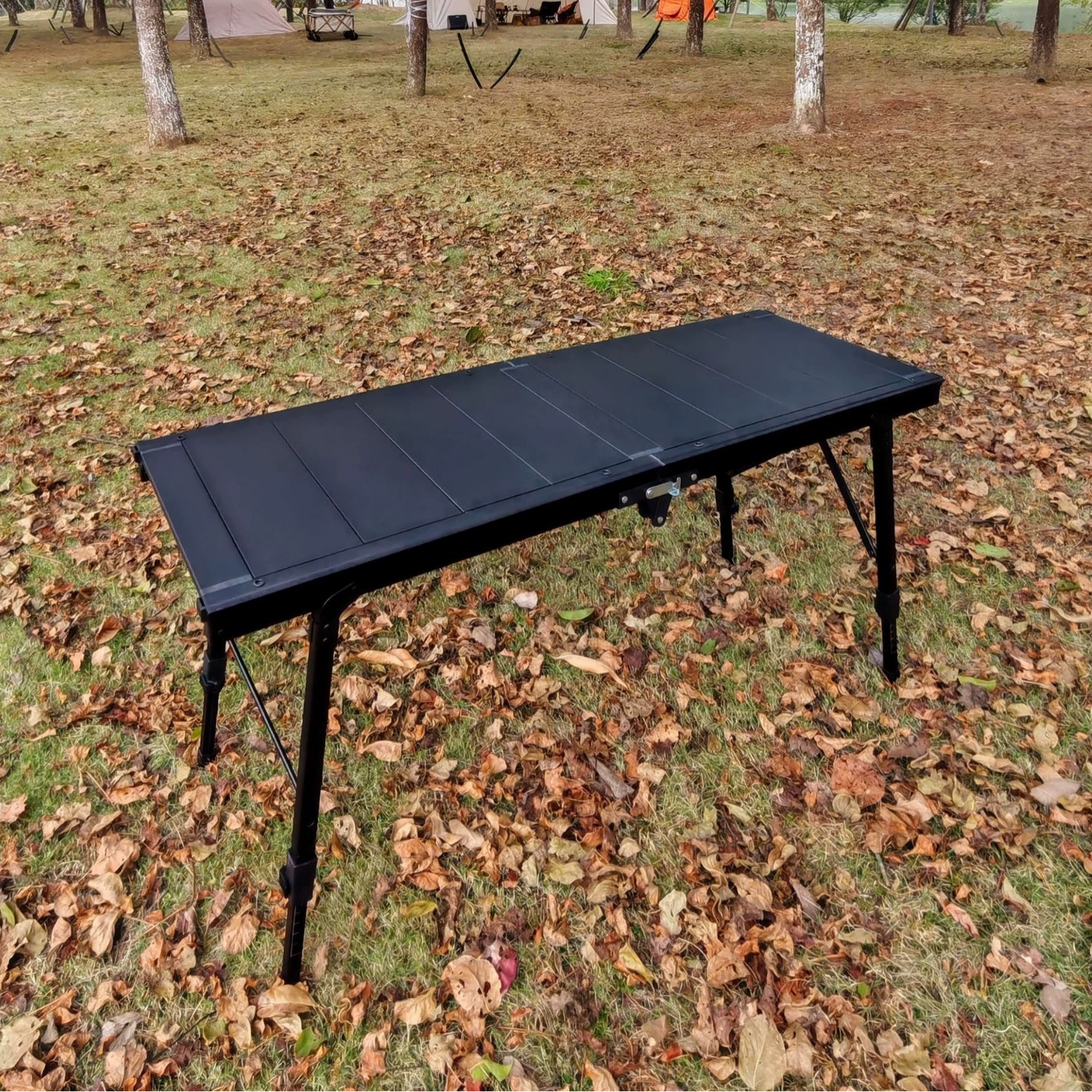 Складной стол для кемпинга IGT на три, четыре, пять или шесть мест, из алюминиевого сплава, портативный, тактический, для барбекю и пикника