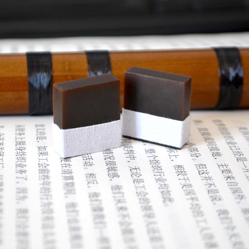 笛膜胶 固体阿胶 竹笛胶水 贴膜好帮手 粘性好 笛子配件 6个装