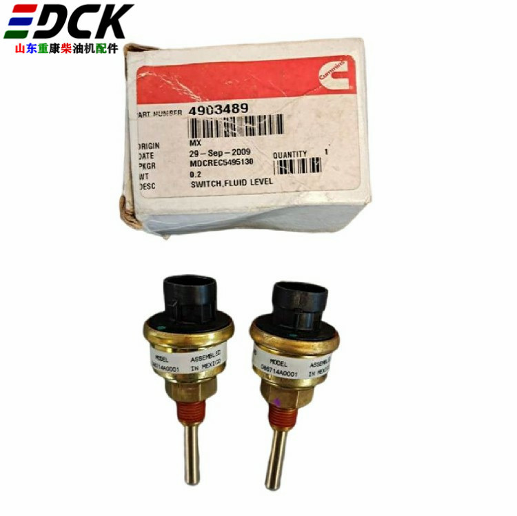 工程机械发动机零件 康明斯QSX15柴油机液位开关传感器4903489