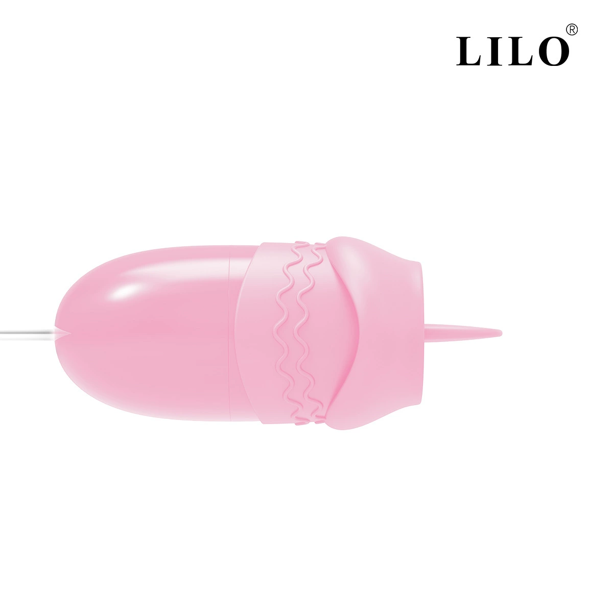 Женский вибратор Laile USB «язычок» с сосательной функцией, тихая мощная вибрация, 12×6×4 см