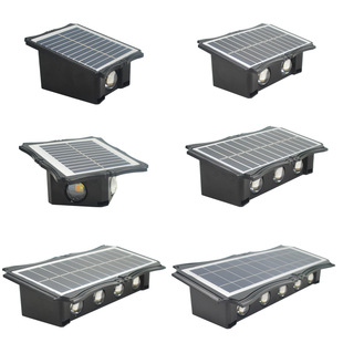 Solar Wall Washer Outdoor Wall Lamp Outdoor Lighting Engineering Lighting Hotel Exterior Wall Building Contour Spotlights Manufacturers