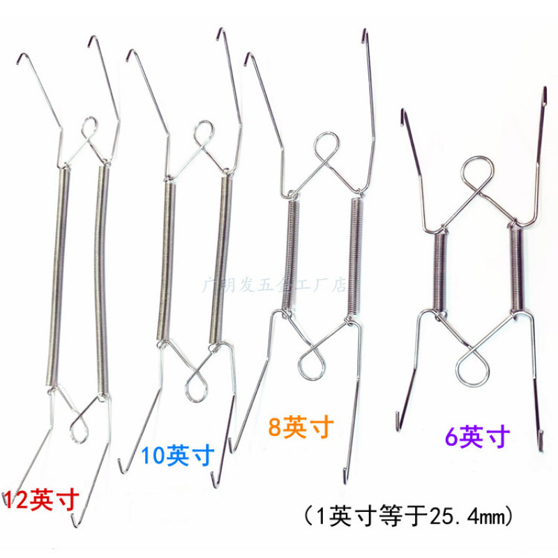 Shape Plate Hook Decoration Invisible Hanging Plate Hook Spring Hook Bracket Painting Plate Hanging Wall