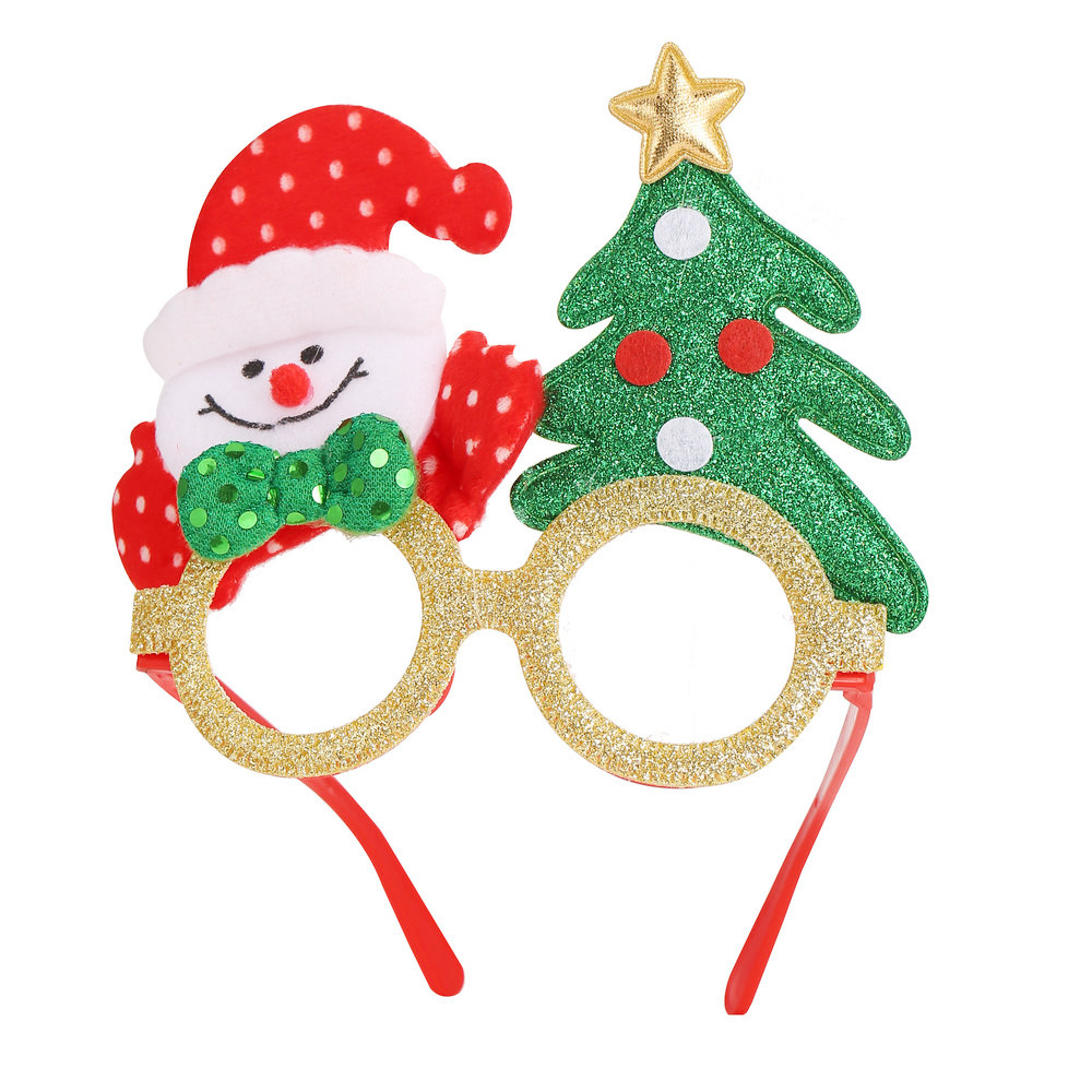 Christmas Antlers Christmas Glasses For The Elderly New Christmas Decorations Adult And Children Toy Christmas Decorative Glasses display picture 3