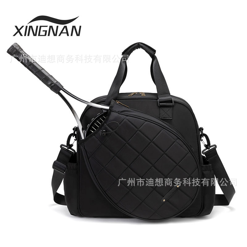 Bolsa de tenis spot transfronterizo 2024 nuevo tipo de bolso de hombro para hombres y mujeres, bolso de hombro para adultos se puede plegar con gran capacidad image 7
