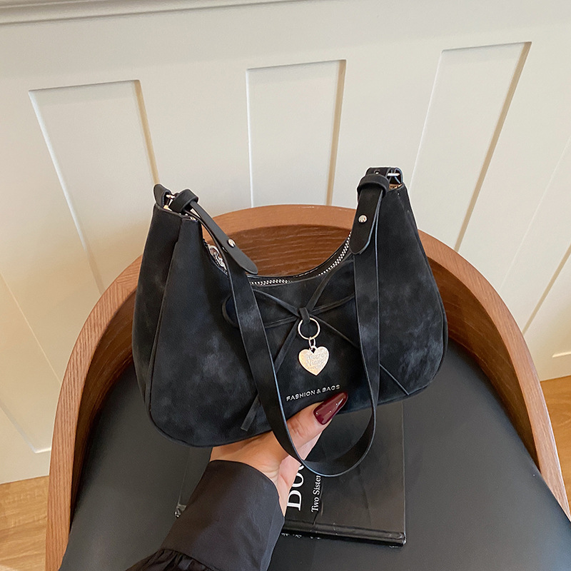 Borsa a tracolla da donna con fiocco per il pendolarismo_voghion.com