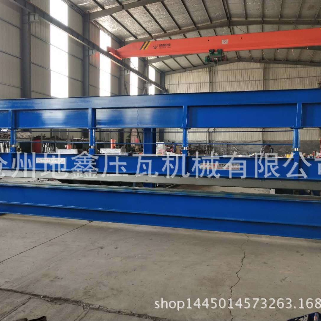 供应全自动液压6米折弯机设备压瓦机 沧州地鑫压瓦机 剪板机
