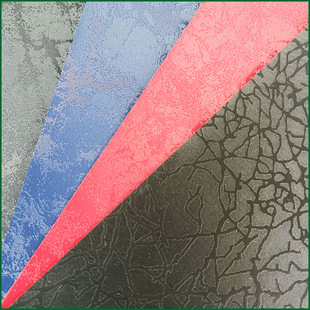Leather Textured Wrapping Paper PVC Fuming Gelatinized Latex Coated Binding Certificate Cover Mounted Imitation Leather Gift Box