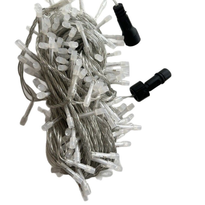 Lámpara de color RGB, cadena de luz que cambia de color, impermeable, decoración de patio al aire libre, luz de cortina, luz de red, estilo explosivo, luz de color al por mayor de Amazon