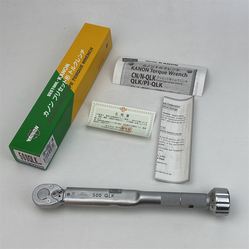 原装日本KANON中村棘轮型扭力扳手500 900 1000 1400QLK扭矩扳手