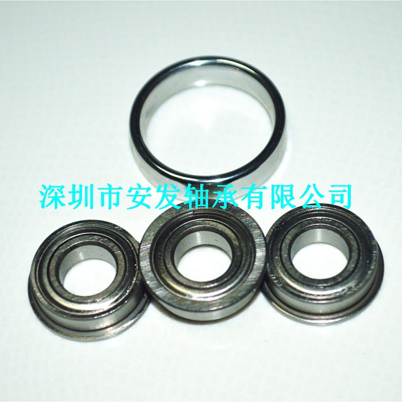 供应F608ZZ轴承 带边8*22*7mm法兰轴承