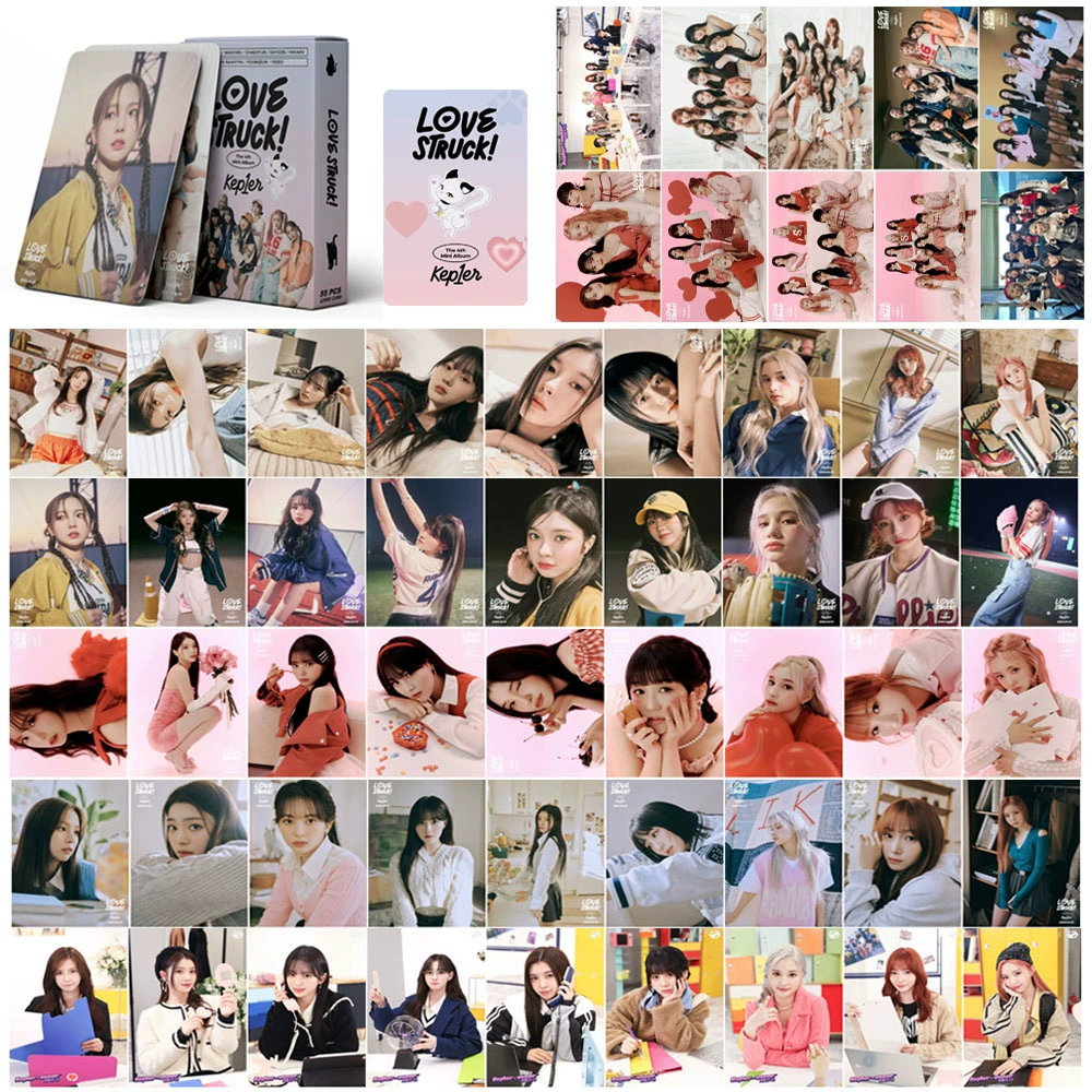 Общая коллекция пуленепробиваемой розовой чернилки StrayKids Seventeen GIDLE Ive маленькая карточка домашнего изготовления окружающая маленькая карточка