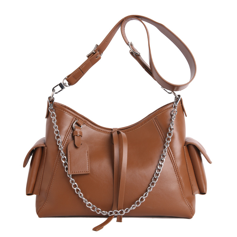 Bolso de lujo ligero de cadena de hombro bolso de brazo de venta caliente nuevo nicho coreano de textura alta bolsa de mochila