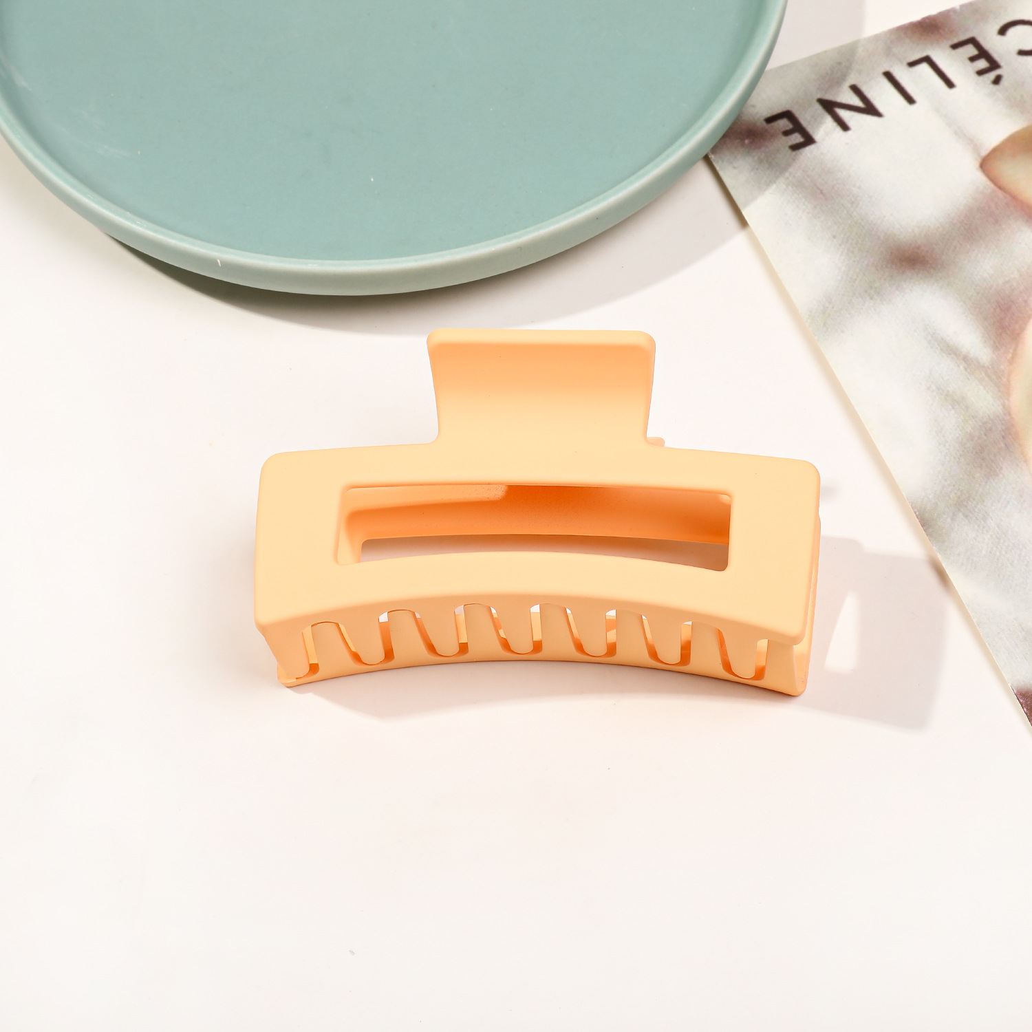 8.5cm 사각 반투명 오렌지 31