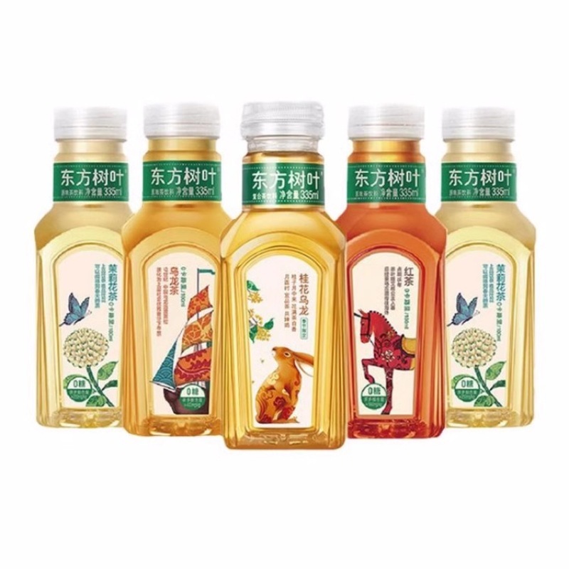 農福泉東方葉茶ドリンク 335ml*24本フルボックス ジャスミン茶ウーロン茶小瓶|undefined