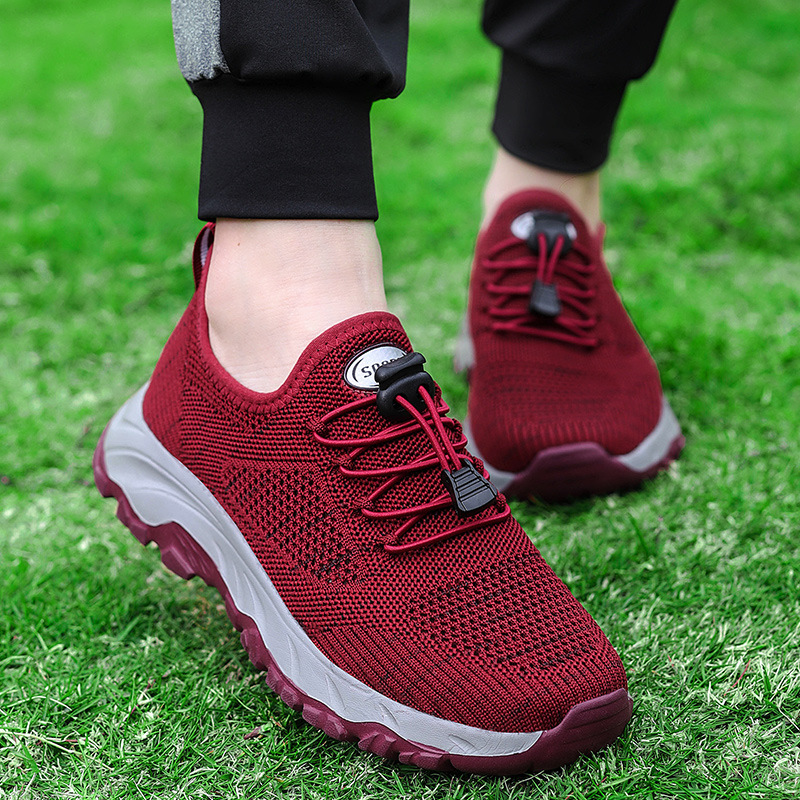 Comfortable Walking Shoes For Men Breathable Mesh Summer Trainers_voghion.com
