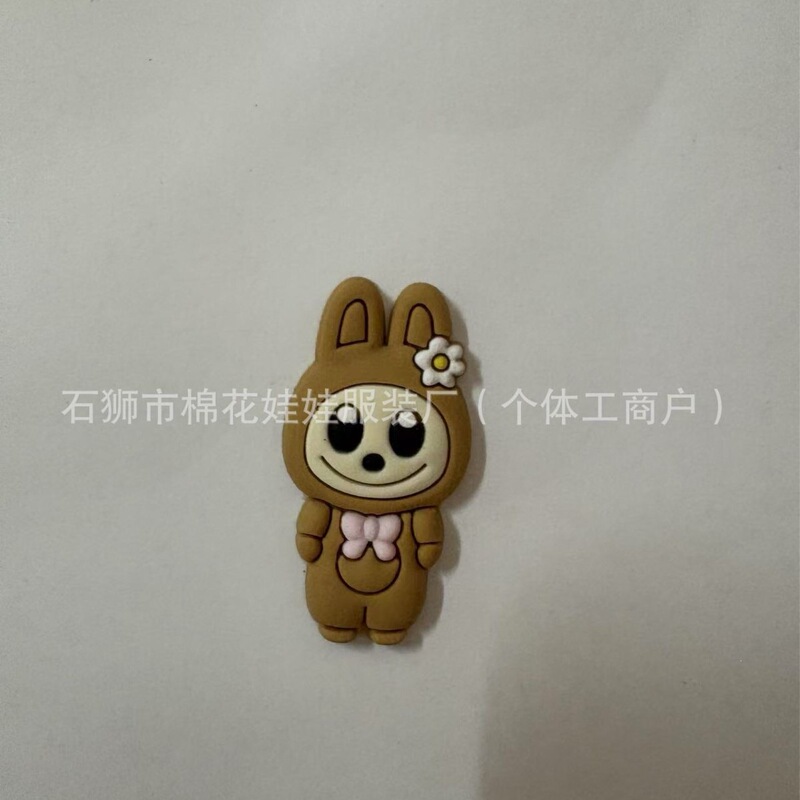 Large Size New Halloween Accessories Resin Ghost Head Skull Ghost Patch DIY Halloween Party Hairpin Accessories