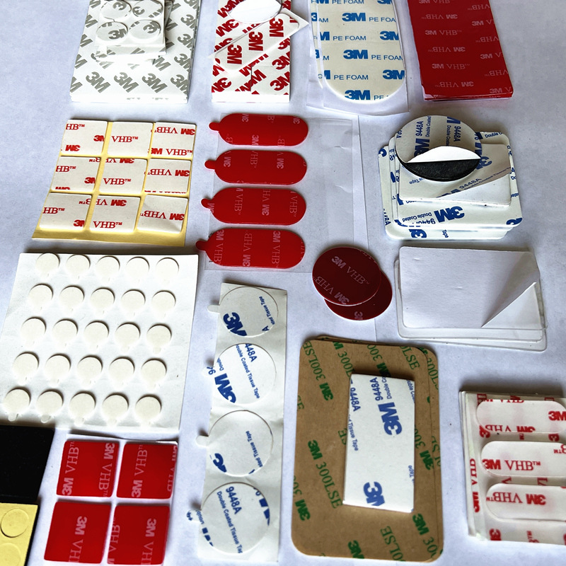厂家价惠胶贴强力泡棉双面胶白色海棉胶黑色 EVA背胶白色背胶黑色