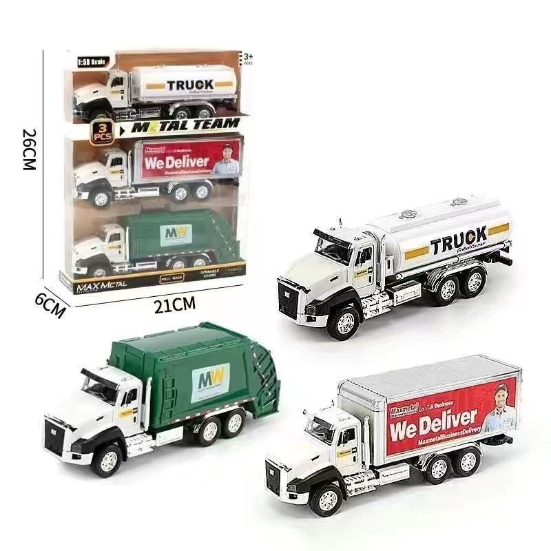 Vehículo de ingeniería traje de juguete niño niños juguete coche aleación simulación coche excavadora grúa modelo