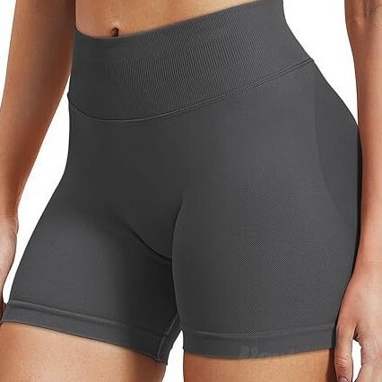 2025 New Amazon Hot Women's Workout Butt Lifting Fitness Shorts Seamless Butt Lifting Cycling Shorts