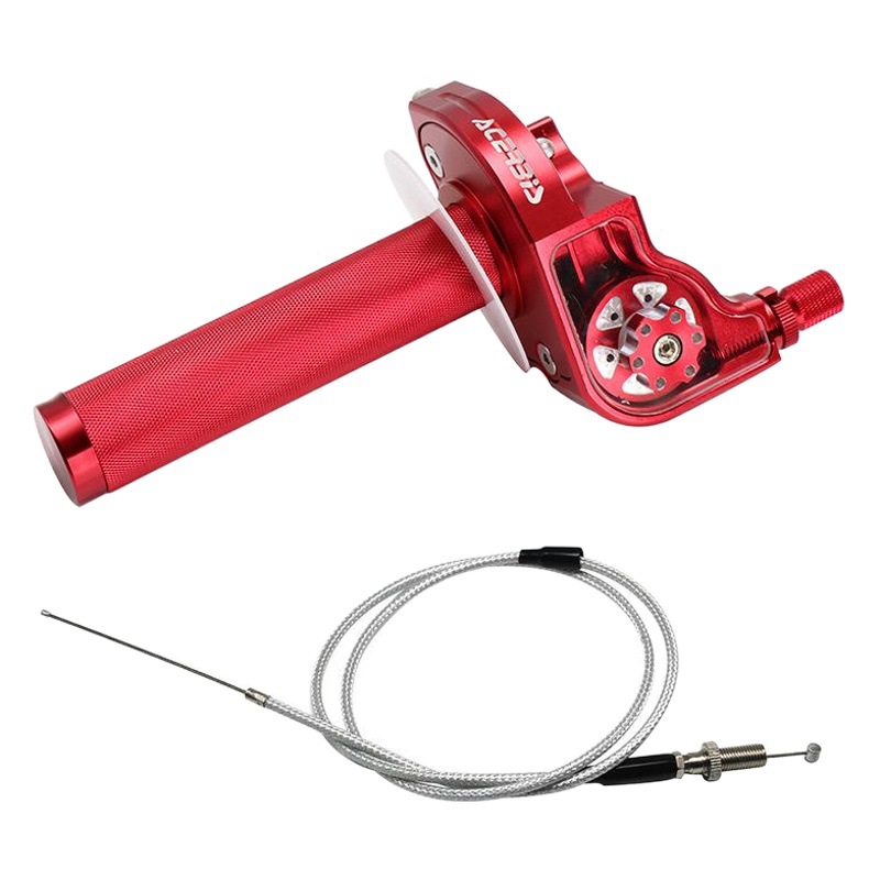 ACERBIS motocicleta alto torque repostaje de aceite CNC mango de acelerador visual Twist Throttle Grip