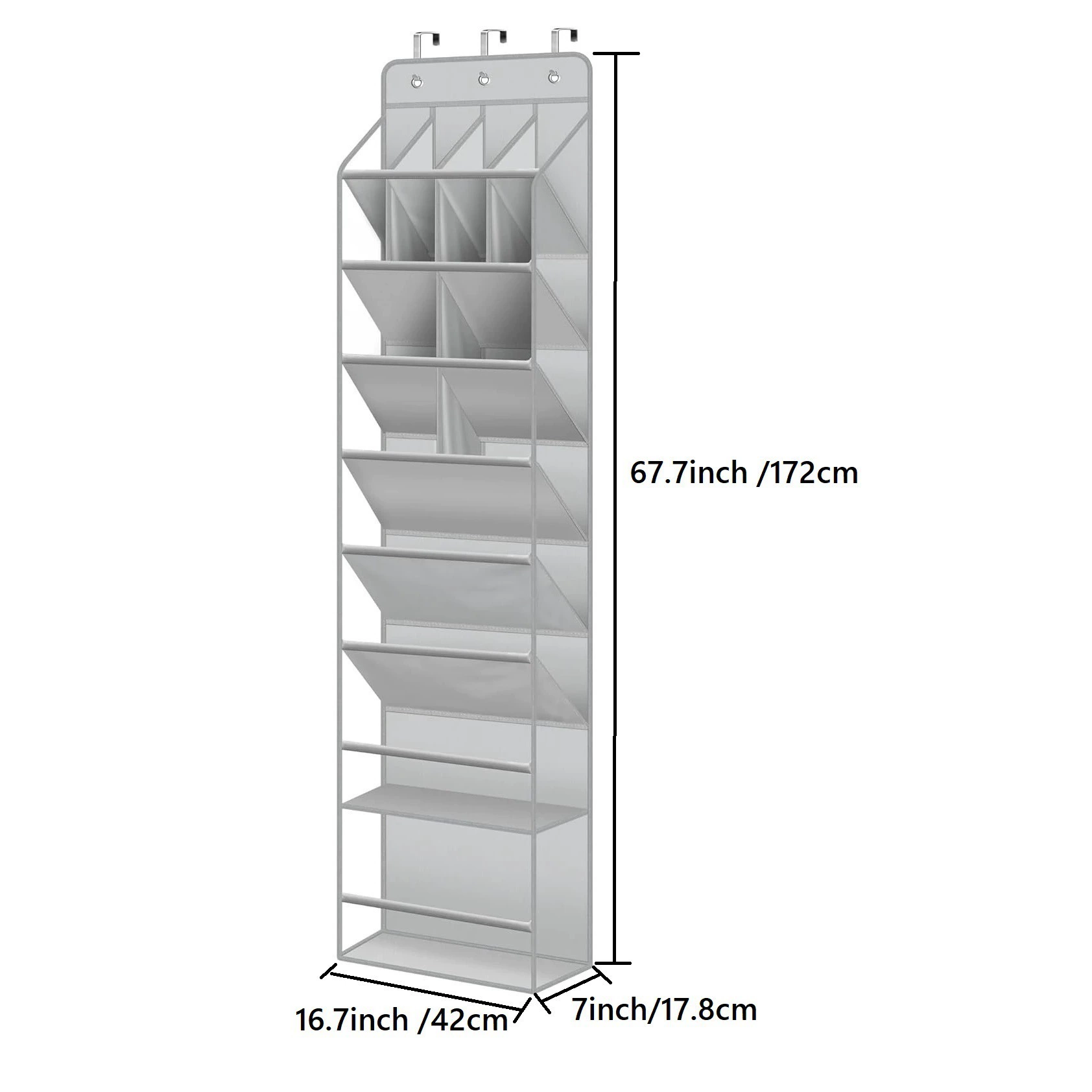 Over-door Shoe Rack Simple 4+4+4 from Yomiego