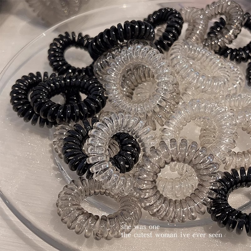 2025 nueva banda de goma duradera de alta gama, temperamento, sin costuras, lazo para el cabello, cuerda de cola de caballo de alta calidad, cuerda para el cabello de alta elasticidad