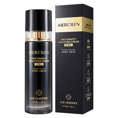 Mengxilan anti-gravity plastic face elastic lotion 100g cono peptide drawing lotion moisturizing firming facelift cream wholesale