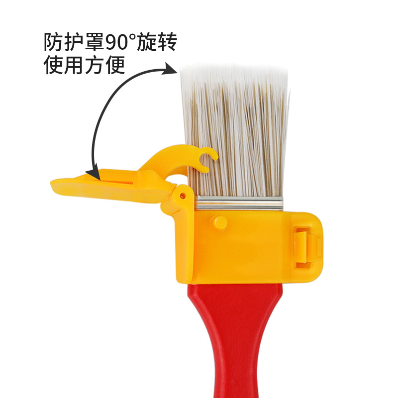 EDGER PINTURA CEPILLO cepillo cierre de la pared pequeño cepillo suave esquina interna PINTURA de separación de color artefacto