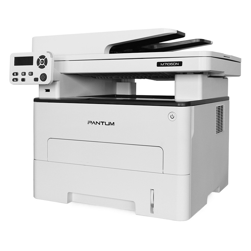 Impresora láser Pantum en blanco y negro, impresión a doble cara, copia y escaneo, máquina tres en uno M7106DN, impresión de alta velocidad