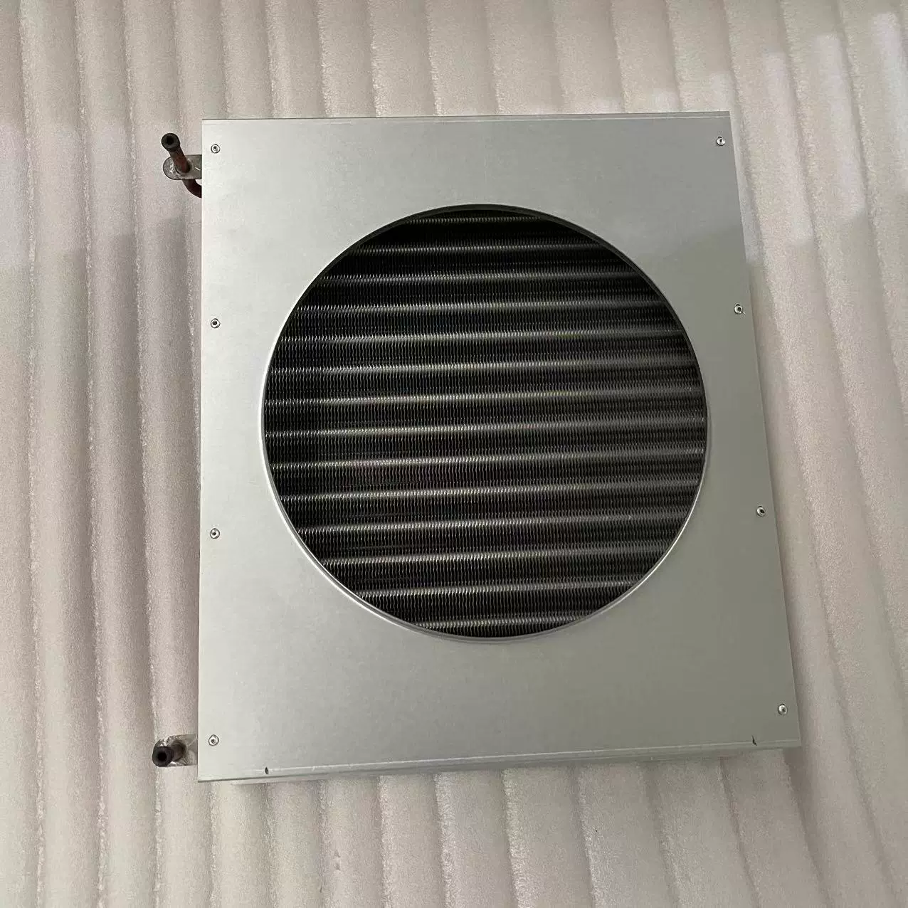 恒胜冷凝器 冷库室外机冰箱 冰柜用风冷单电机 铜管翅片式焕热器