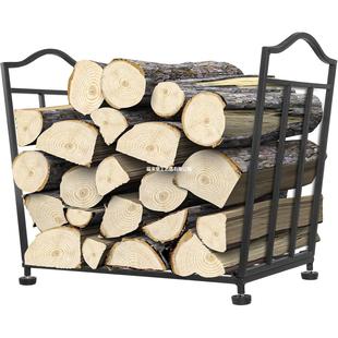 Cross-border Special Simple Firewood Rack Outdoor Wood Storage Rack Heavy Duty Wood Storage Rack Indoor Fireplace Wood Rack