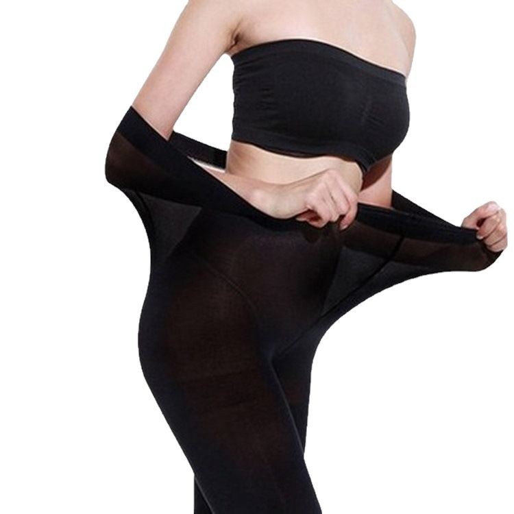 Fábrica al por mayor primavera y otoño de terciopelo 120D extra grande pantimedias de comercio exterior Fujie más tamaño Leggings