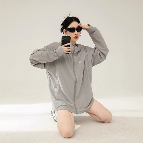 Men's Summer Sun Protection Suit, Outdoor, Anti-Ultraviolet, Breathable, Ultra-Thin Outerwear