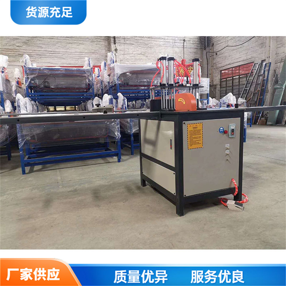建筑门窗液压切割机 台式气动开料设备 小型金属材料断料切割机