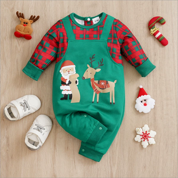 LT123XY199D Santa Claus and Elk (polyester+cotton)