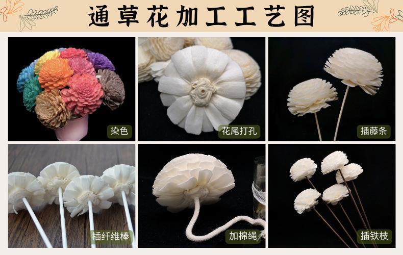 通草花后工序图