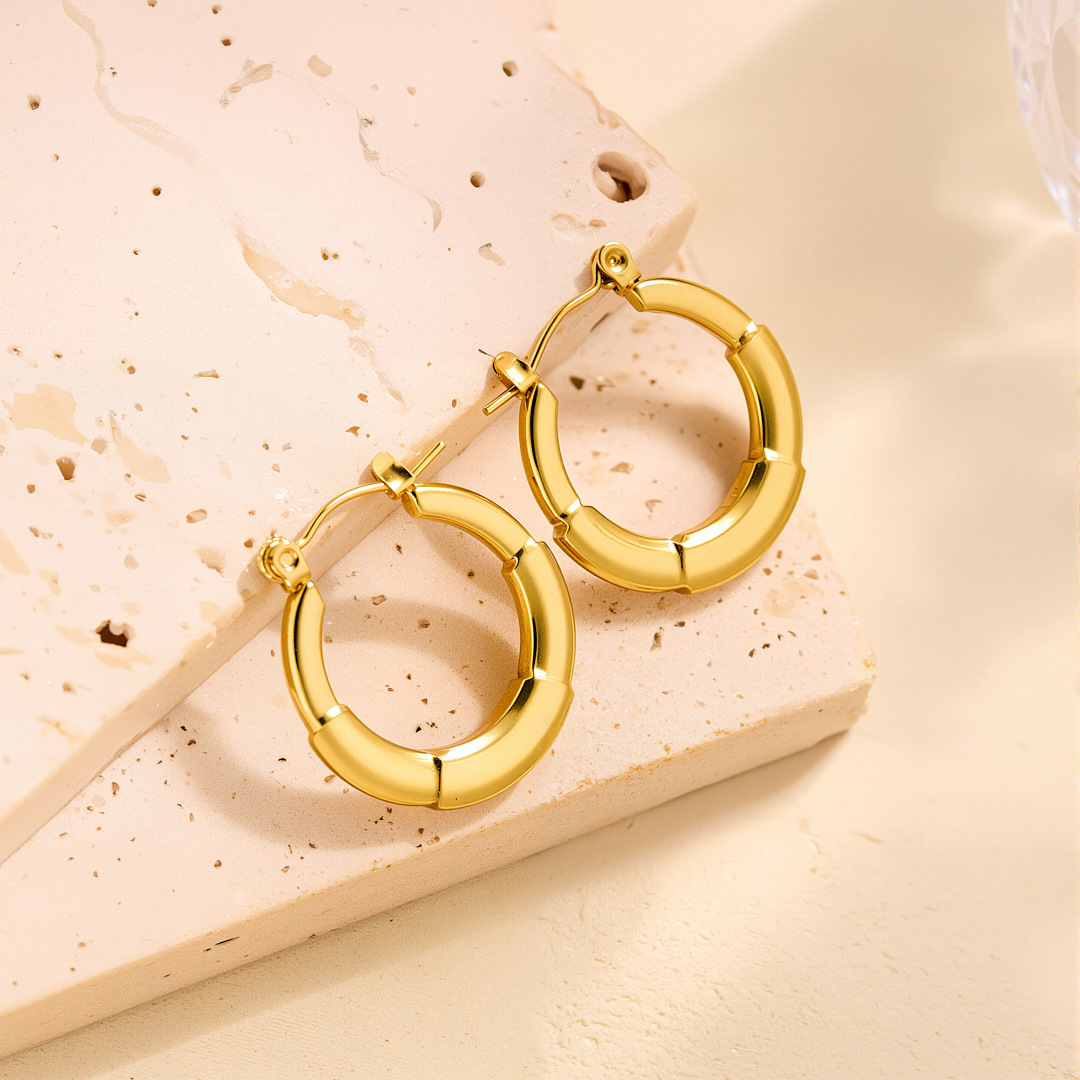 Eh116 earrings gold