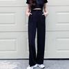 One piece NNS new pattern 221 summer Easy Paige Wide leg pants Straight Elastic waist Show thin Versatile leisure time Suit pants