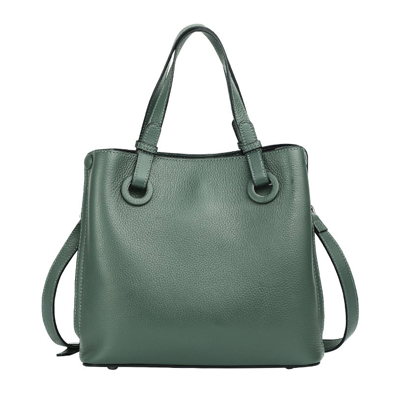 Qiandian Bags 2026 New Trendy Bucket Bag For Women, Soft Leather Large Capacity Crossbody Handbag, Stylish Shoulder Bag - Thumbnail 7