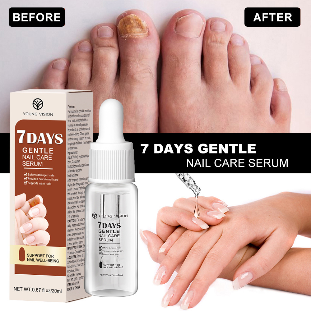 Letter Nail Care Solution Foot Care Simple Style Personal Care display picture 3