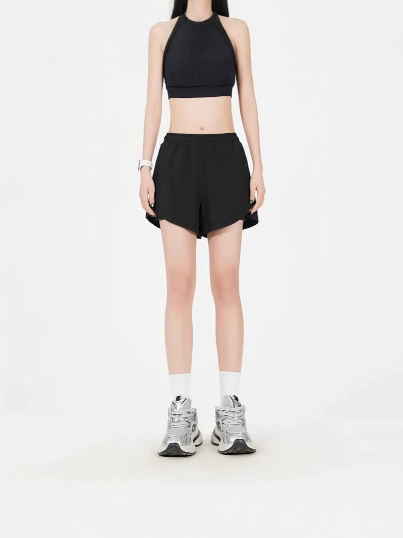 Шорты для бега, мужские марафонские легкоатлетические трехточечные брюки с подкладкой, двухслойные брюки, спортивная одежда для фитнеса на открытом воздухе, быстросохнущие брюки