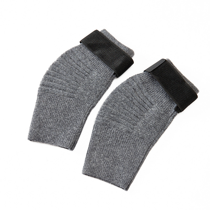 Woolen thickened loose high-elastic curved knee warmers for men and women, suitable for elderly with cold legs, knee joint protection, warm sleeping sleeves, cold-proof socks