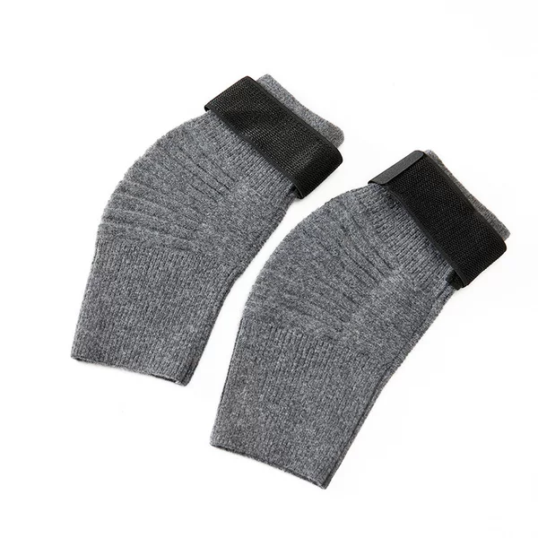 Woolen thickened loose high-elastic curved knee warmers for men and women, suitable for elderly with cold legs, knee joint protection, warm sleeping sleeves, cold-proof socks