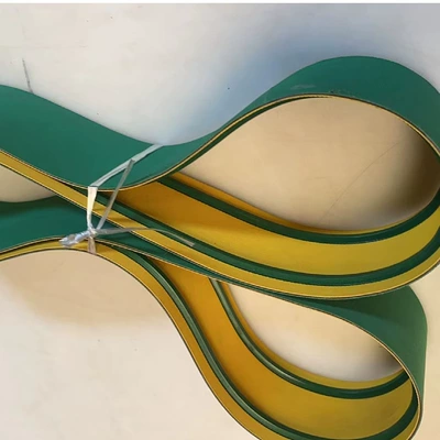 High-Speed Flat Belt Woodworking: Avtomobil ötürücü kəmərləri - finished-product-with-guide-strip