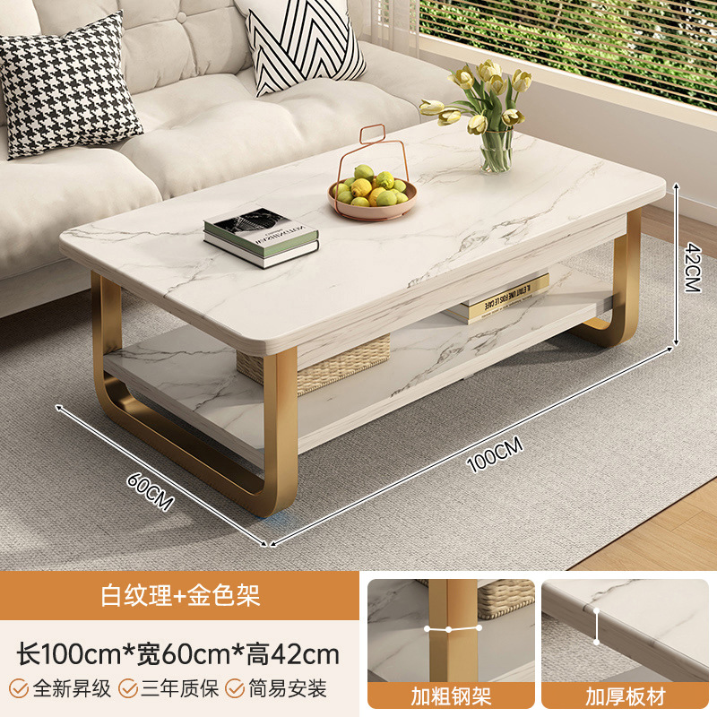 [클래식] 프로스트 문 스톤 화이트 텍스처 100CM