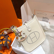 经典H家TC原厂皮 手工蜡线高品质版本女士奢华百搭单肩斜跨真皮包