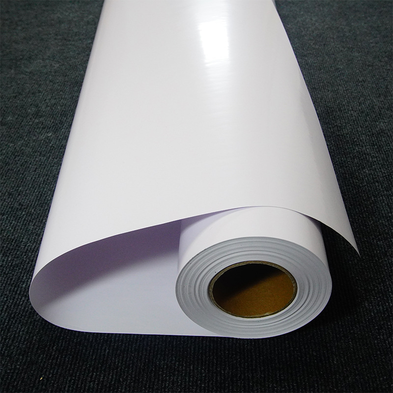 Vinyl adhesivo fuerte ranura de guía de aire pegatinas de caucho blanco pegatinas de automóviles materiales publicitarios de pintura por pulverización pegatinas de automóviles cuerpo extraíble pegatinas al por mayor